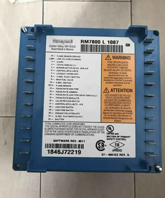 Honeywells RM7800L1087 SERIES Relay Modules