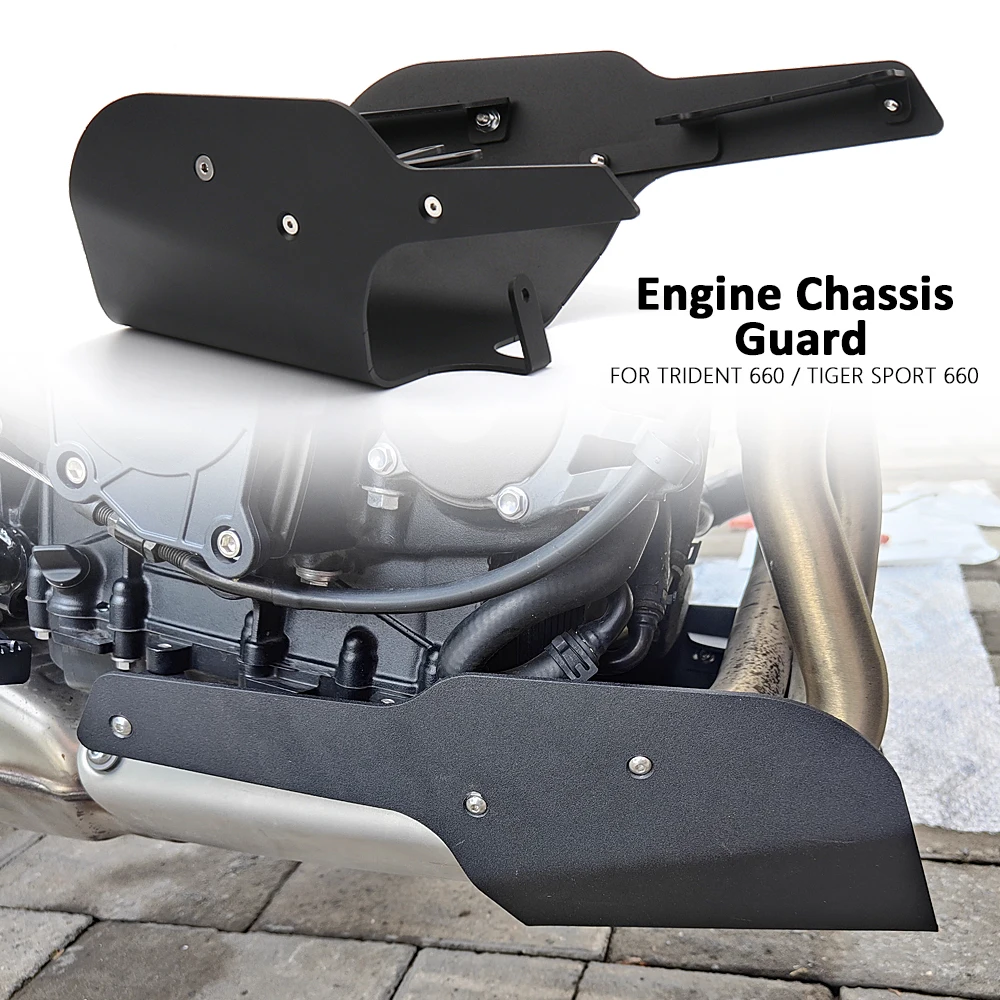 

Motorcycle Engine Guard Chassis Protection Cover For TRIDENT Trident 660 Trident660 For TIGER SPORT Tiger Sport 660 2022 2023