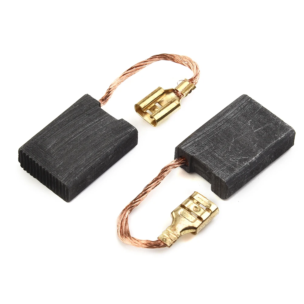10pcs Carbon Brushes Durable 6.3×16×22mm For Bosch GWS 20-230 H Angle Grinder Carbon Brushes Power Tool Accessorie