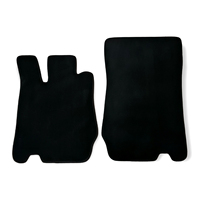 Car Floor Mats For AMG Mercedes SL R230 2001 -2012  Velour Waterproof Black Carpet Liners