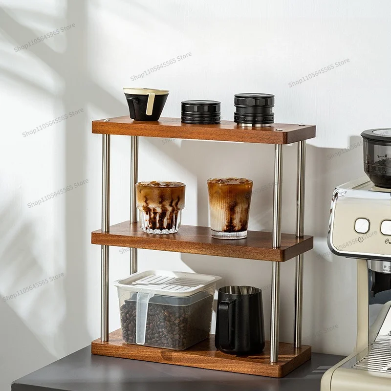 For Wooden Minimalist Cup Holder, Dining Cabinet, Water Cup Holder, Storage Shelf, Coffee Cup Storage Shelf