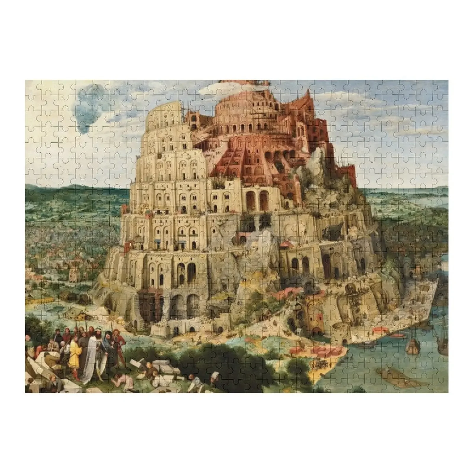 

Pieter Bruegel The Elder - Babylon Jigsaw Puzzle Wood Animals Jigsaw Pieces Adults Customs With Photo Personalised Name Puzzle