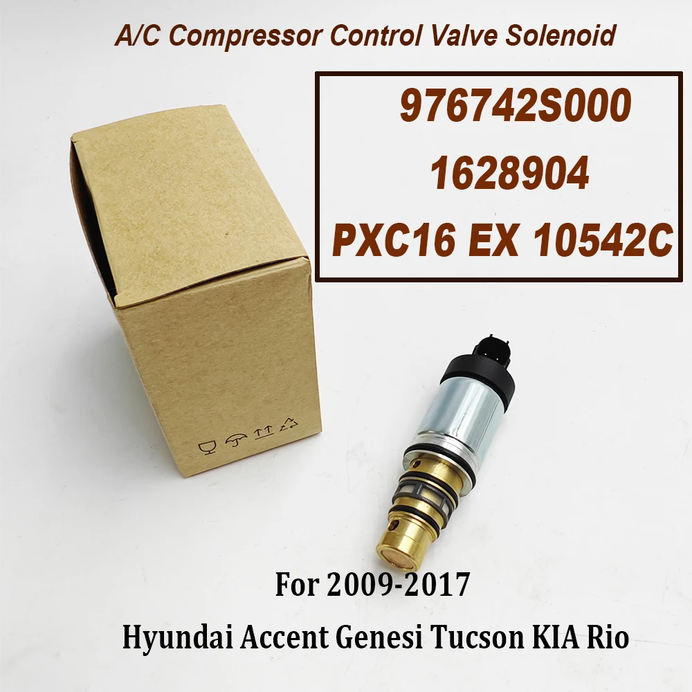 NEW 976742S000 PXE14 PXE16 A/C Compressor Control Valve Solenoid For Opel Hyundai Tuson Kia K2 RIO 97674 2S000 High Quality