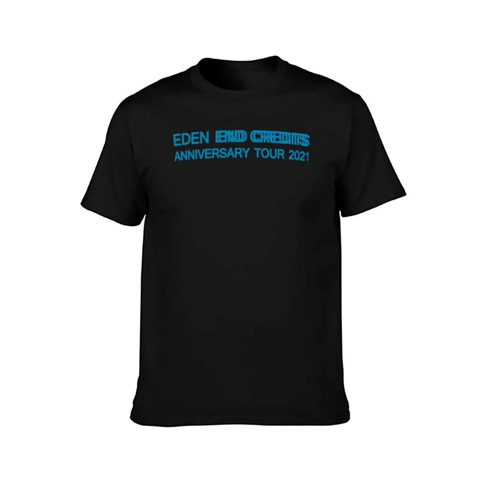 Eden Merch End Credits Anniversary Tour 2021 T-Shirt Summer Casual Cotton Tee Oversized Streetwear Tops Vintage Graphic Print