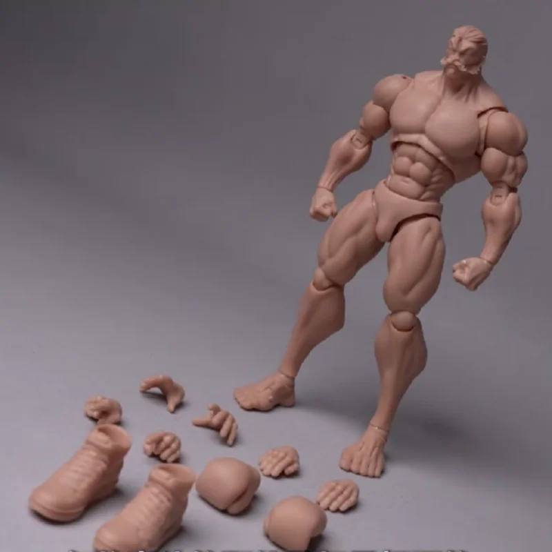 

K-Toys 1/12 Scale Action Figure Strong Muscular Male Body Super Flexible Joint Body Soldier Dolls Collection Decoration Gifts