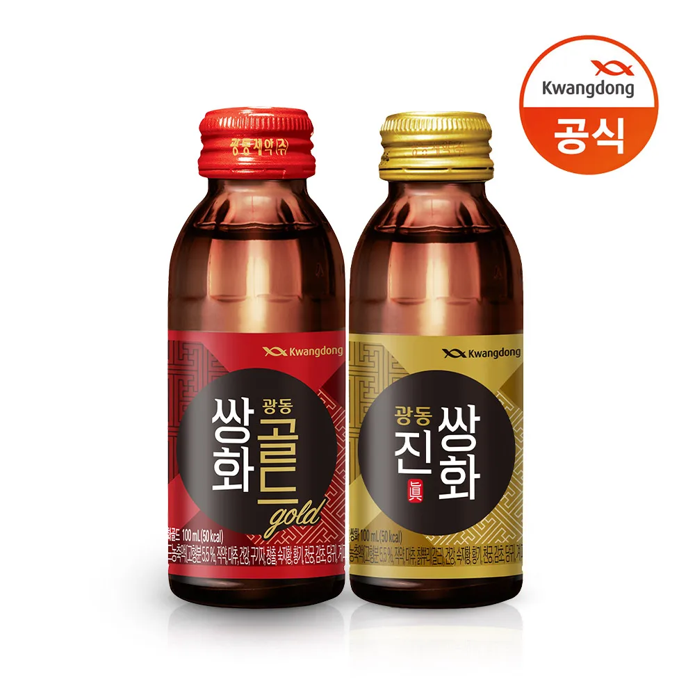 Jin Ssanghwa 100ml 20 bottles + Ssanghwa Gold 100ml 20 bottles