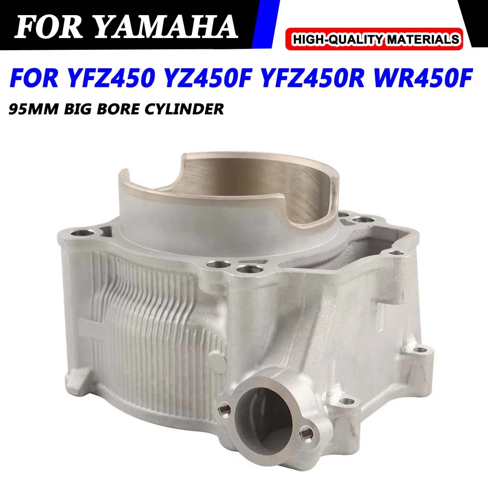 Motorcycle Engine Parts Bore Size 95mm Air Cylinder Block For Yamaha YZ450F 2006-2009 YFZ450 YFZ450R 2009-2018 WR450F 2007-2015