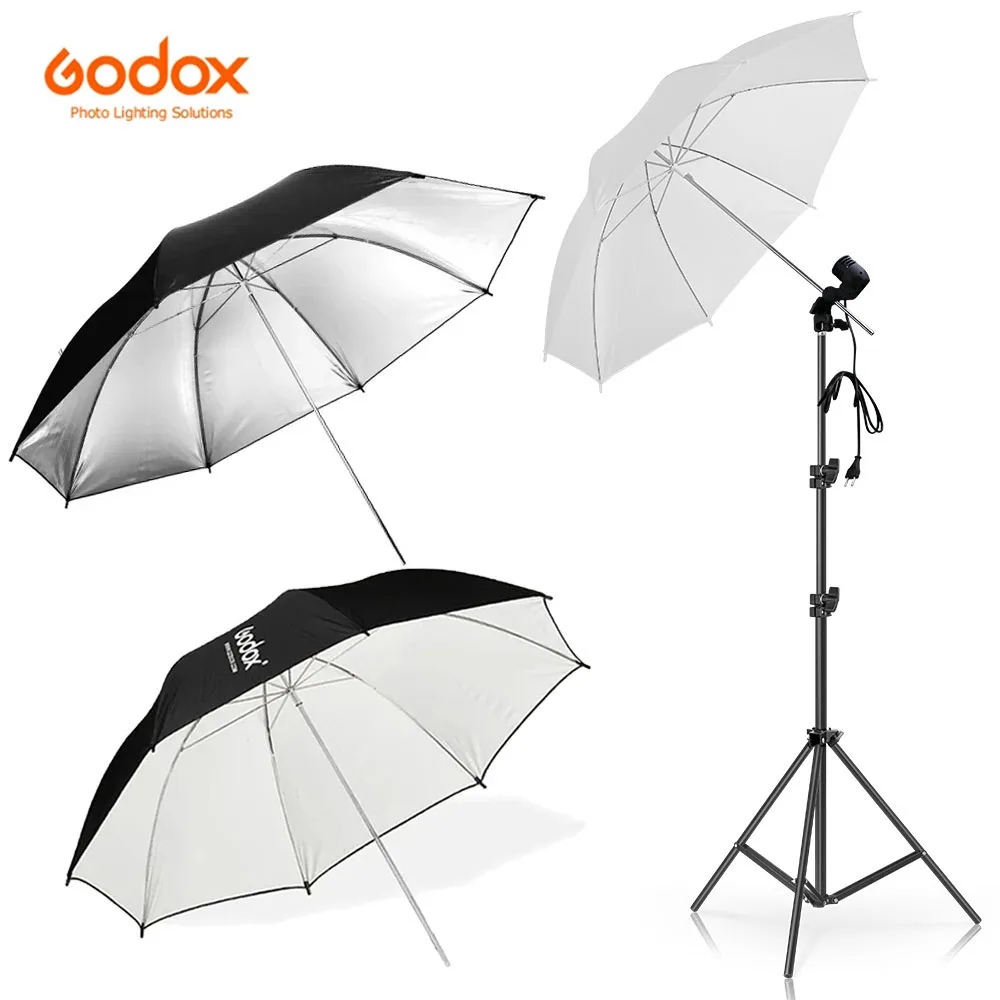 

Godox 33inch 83cm Photo Studio Umbrella Photography Photo Video Soft Light White Reflector Umbrella Without Stand 3 Color