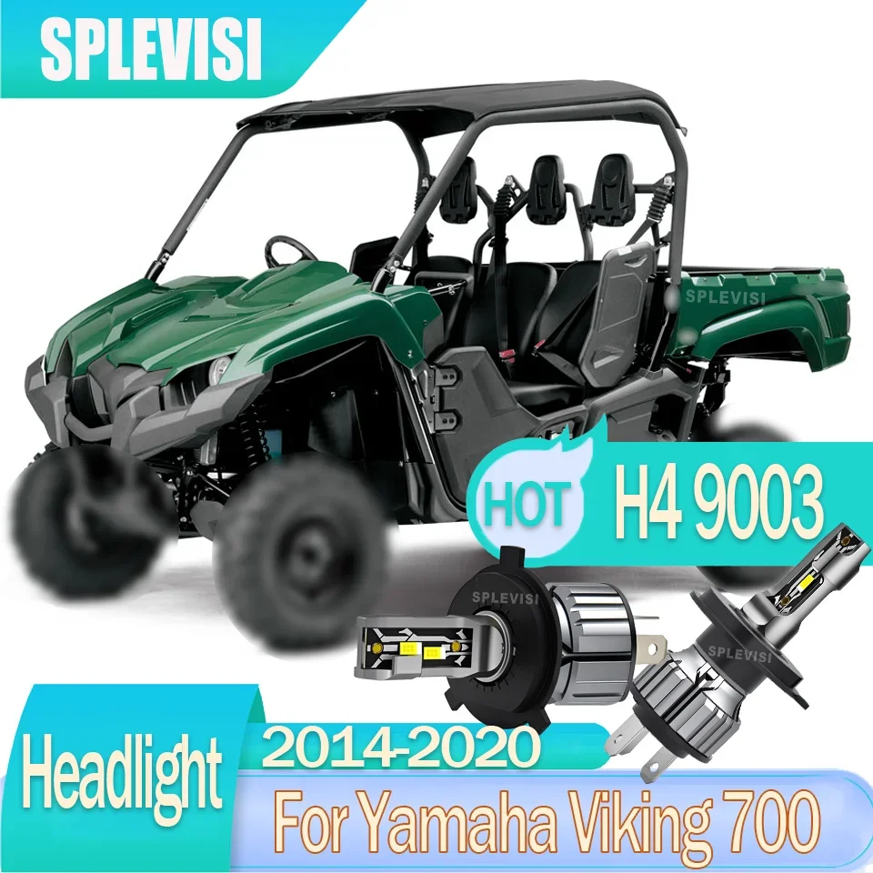 Durable and Long-Lasting Easy to Install h4 led motorcycle headlight For Yamaha Viking 700 2014 2015 2016 2017 2018 2019 2020