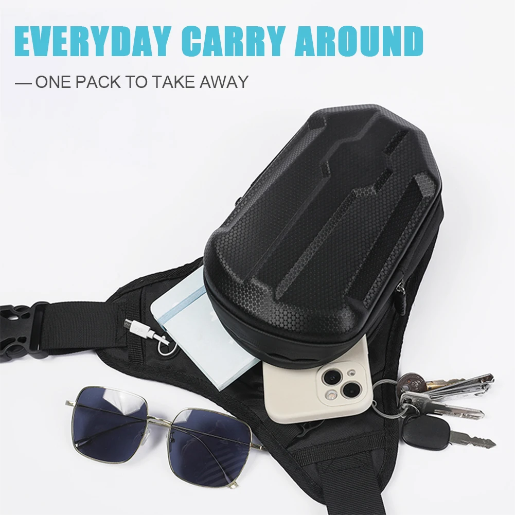 

Мотоциклетная боковая сумка с твердым корпусом, мотоциклетная сумка для ног, водонепроницаемая многофункциональная сумка для мобильного телефона, аксессуары для верховой езды