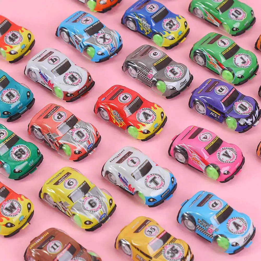 Exquisite Kid Car Toy Interactive Mini Toy Vehicle Battery Free Children Pull Back Cartoon Toy Car  Decorative