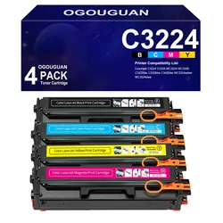 Compatible Toner Cartridges C3224 C3210K0 Without Chip used for Lexmark C3224 C3210K0 C3224 C3326 MC3224 MC3326 C3224dw C3326dw