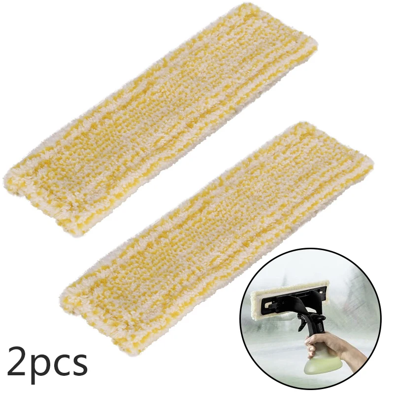 Microfibre Mop Cloth For Karcher WV2 WV5 WV 50 60 75 Plus Casement Window Cleaning Machine 2.633-130.0 Glass Cleaning Tool