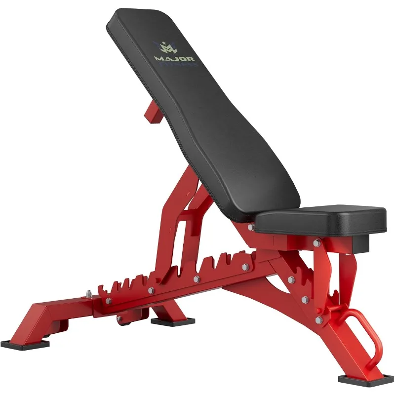 FITNESS Weight Bench - 1300LBS Weight Capacity and 36 Adjustable Positions Strength Training Bench for Garage and Home Workouts