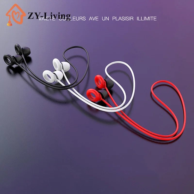 1Pcs Outdoor Earplugs Earbud Lanyard Work Travel Sleep Connector Cord Anti-lost Rope Silica Gel Earphone Strap image 3