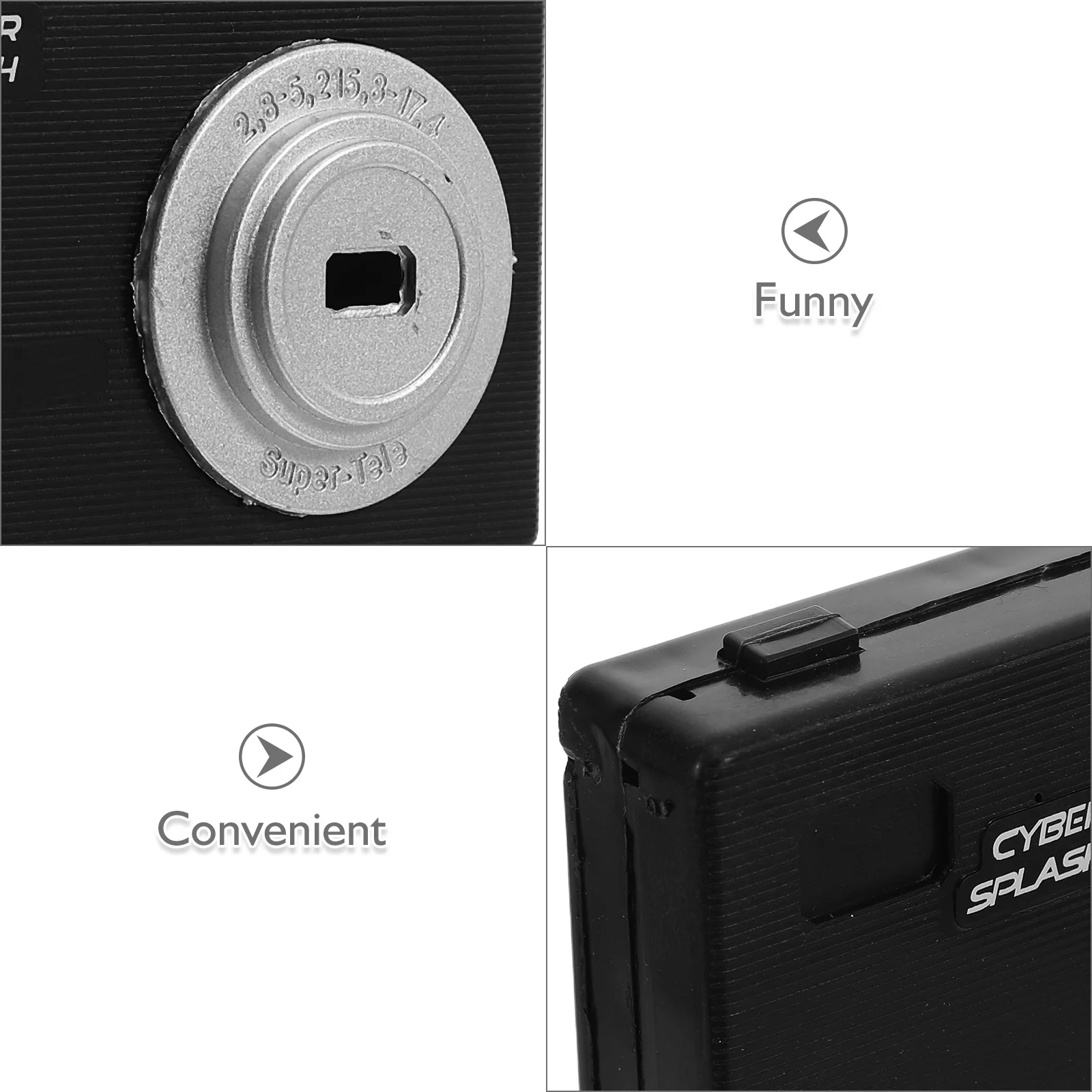 2 pçs spray câmera para brincadeira diversão tiro de água mordaça presente festa favores crianças adultos truque novidade humor brinquedo