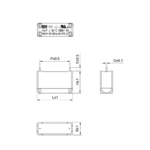 10pcs/로트 BM CBB61 1UF 1.2UF 1.5UF 2UF 2.5UF 3UF 450VAC 에어컨 팬 핀 유형 마더 보드 커패시터 시작 구성 요소 10 최고의 영업 에어 커패시터 -110