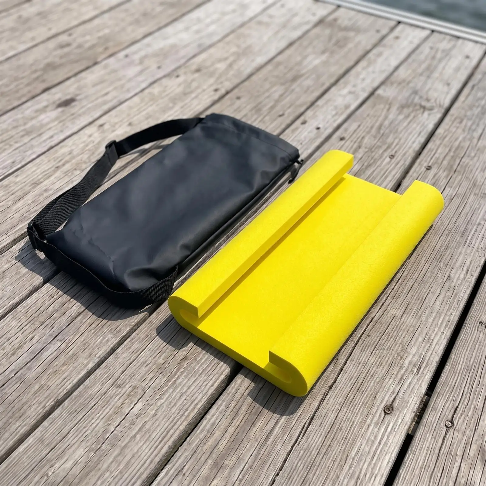 Durable EVA Foam Seat Pad for Kayak Training with Weather Resistant Cover for Outdoor Rowing