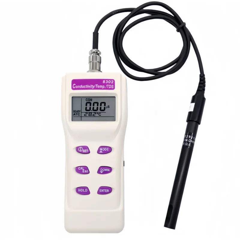 AZ8302 conductivity meter TDS temperature meter  water quality tester  aquaculture tester multifunction surveyor's instrument