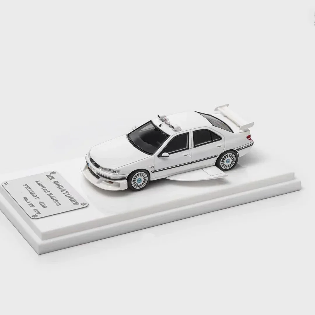 樹脂シミュレーションモデル 1:64 スケールプジョー 406 407 タクシー