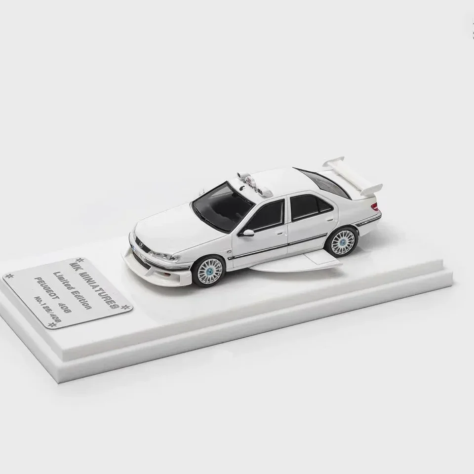 Resin Simulation Model 1:64 Scale Peugeot 406 407 Taxi Sport Car