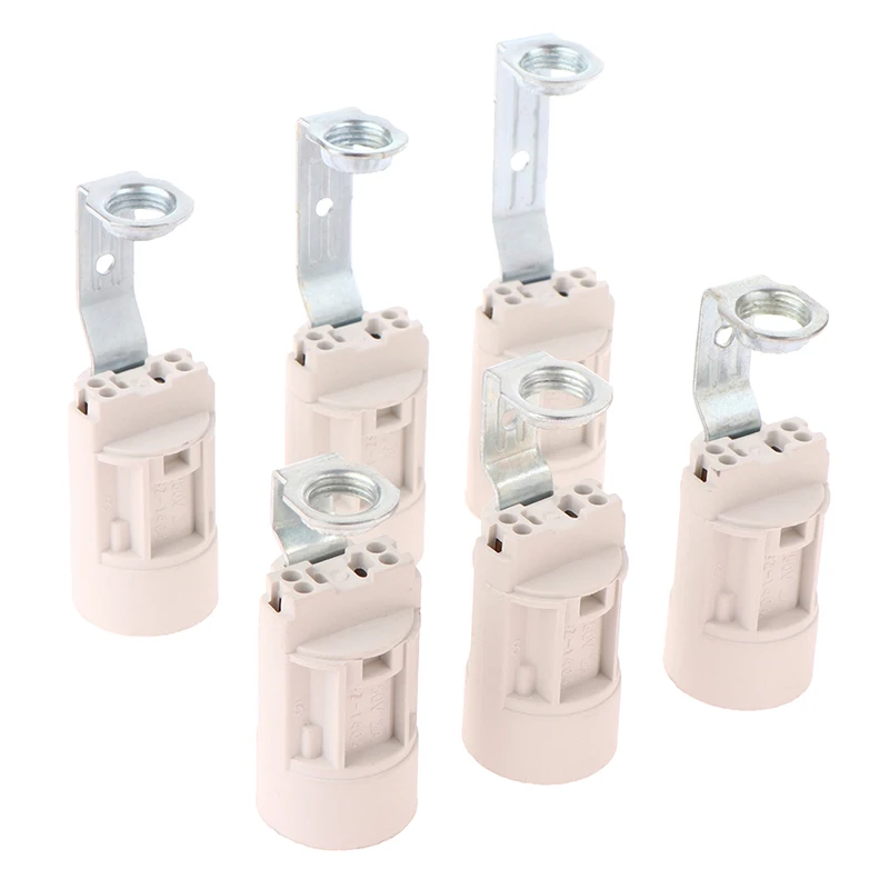 

E14 Screw Bracket Outdoor Holder Lamp Kit Holder Candelabra Socket Parts Making Lamps Replacement Sockets