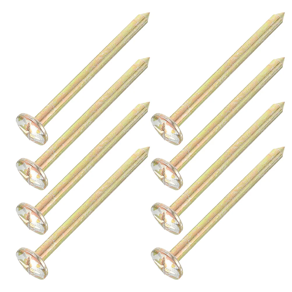 

8pcs Stainless Steel Survey Stakes Heavy Duty Measurement Nails For Boundary Property Line Marking Outdoor Land Surveying Tools