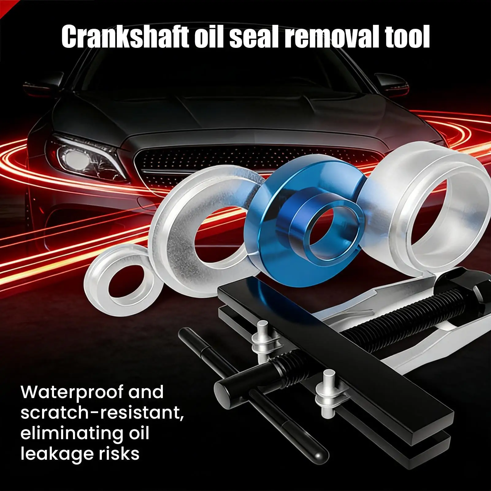 

Crankshaft Seal Installer Kit Installation Puller Crankshaft Seal Removal Tool For Automotive Engine Camshaft Truck Repair