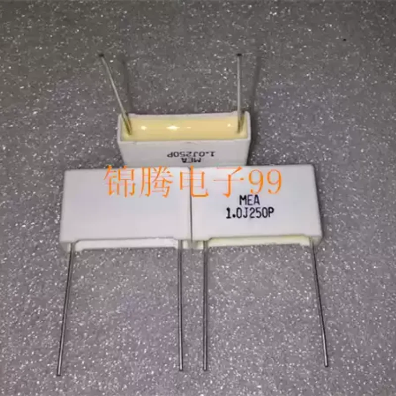 10-100pcs brand new original Taiwan produced 1.0UF 250V calibrated capacitor pin spacing 22MM