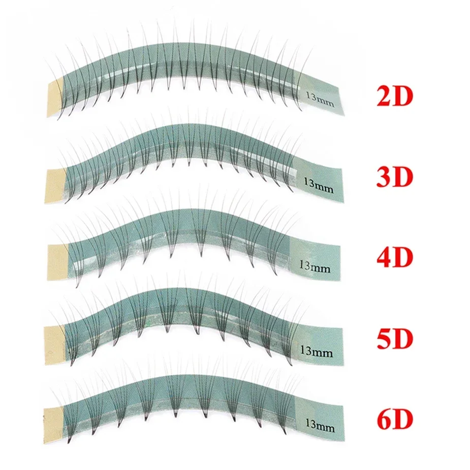 GLAMLASH Wholesale 5 Cases/Lot Premade fan 2D 3D 4D 5D 6D Eyelash Extension individual russian volume faux mink false lash cilia