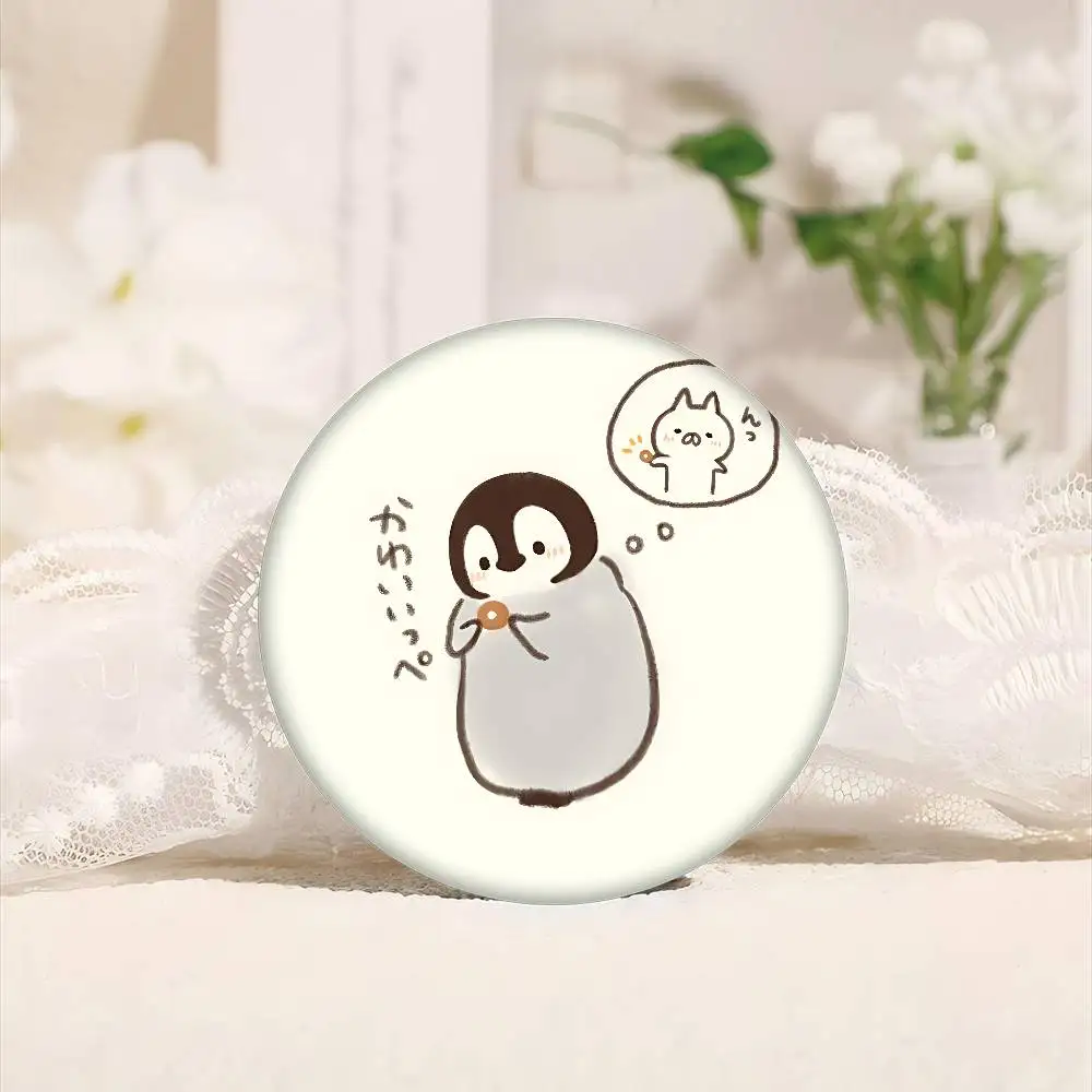 Koupen-chan الكرتون 32/44/58 مللي متر دبابيس الكرتون المستديرة دبابيس اليدوية لحقيبة الظهر مجوهرات اكسسوارات الهدايا شارة الإبداعية