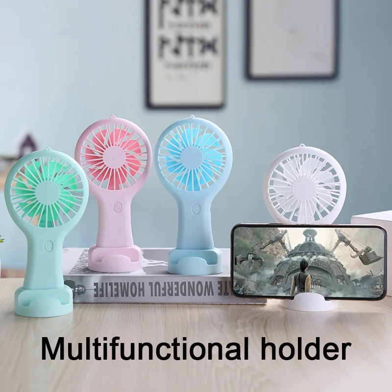 Mini Pocket And Handheld Fan USB Rechargeable Portable And Ultra-quiet Fan For Student Office Travel Small Air Cooling Fans