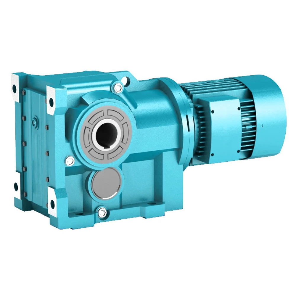 Hot Sale High Torque 90 Degree Gearbox with Electric Motor 9 ~19KNM Speed Reducer Helical Gearing Arrangement ODM  izable