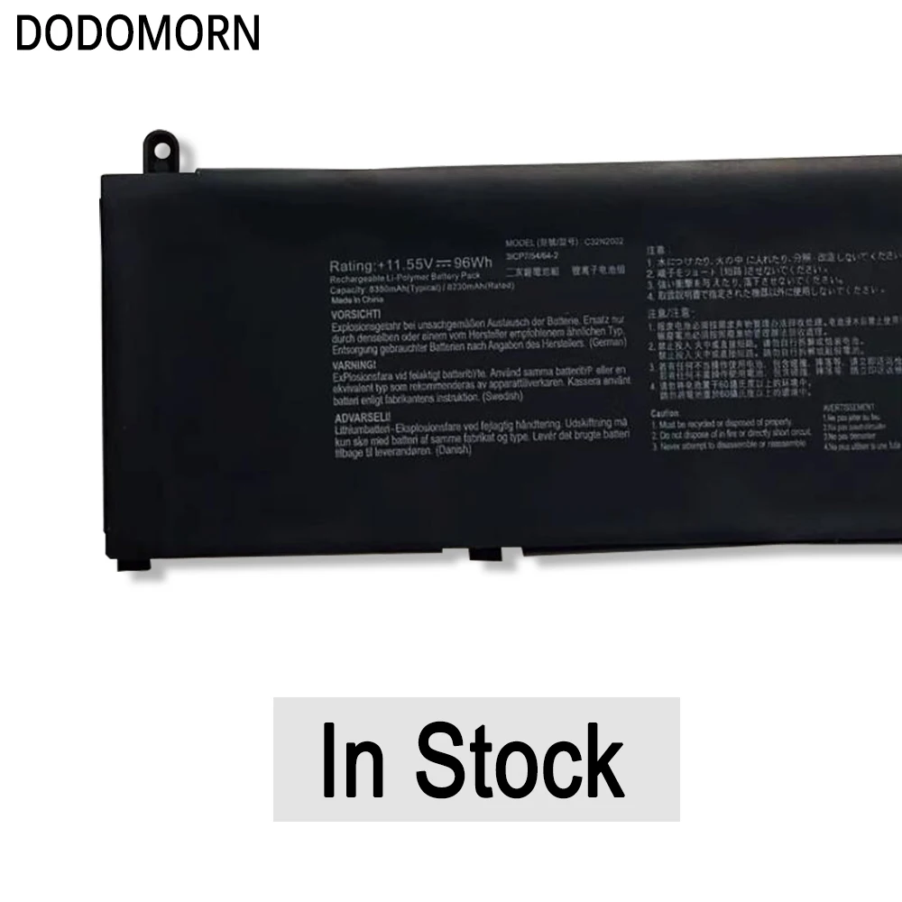 Imagem -05 - Dodomorn-bateria para Laptop Asus C32n2002 Zenbook Pro 15 Oled Ux535q Ux535qa Ux535qe Um535 Ux535 Ux535l Flip 15 Q528 Q538 Series