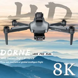 L600 PRO MAX GPS FPV 8K Dual Lens Drone with Camera 3-Axis Gimbal EIS Anti-Shake Helicopter Optical Streaming Brushless RC dron