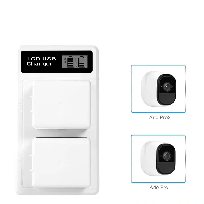 

Сменный аккумулятор 7.2V 17.57Wh для камеры Arlo Ultra и монитора Arlo, литий-ионный аккумулятор A-1 большой емкости 2440 мАч