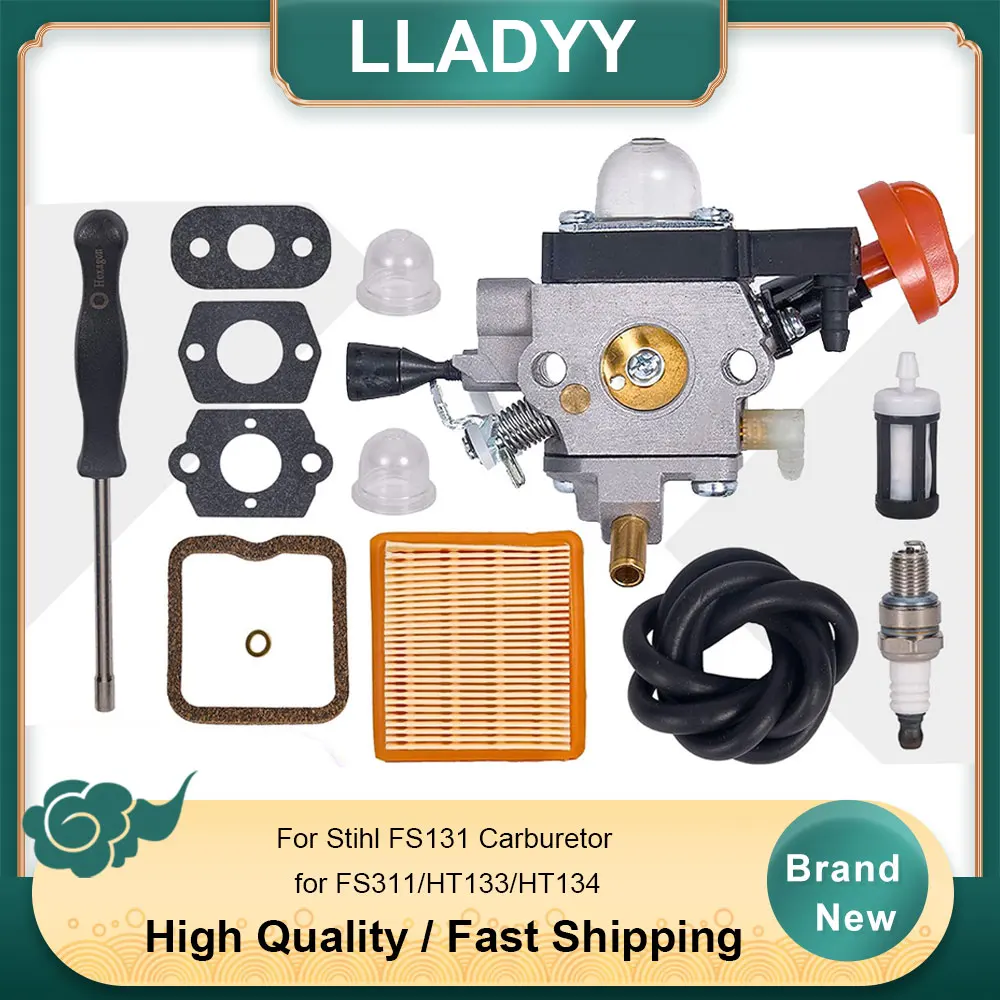 

Replacement Carburetor Kit for STIHL 131 Series - 4180-120-0617 Fits FS131 HT133 KM131