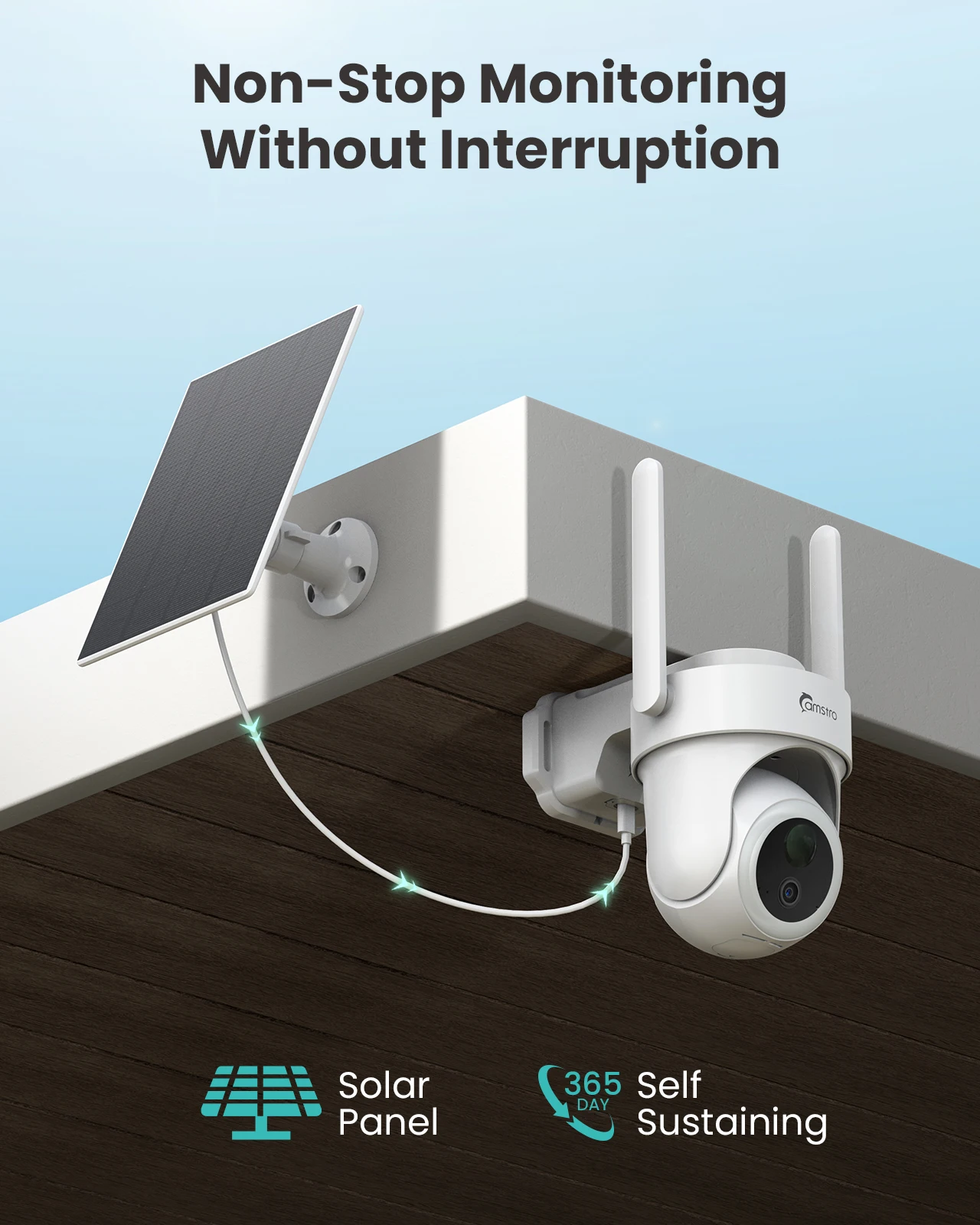 Camstro 4k solar camera outdoo - Camera Solar Wireless recension och pris