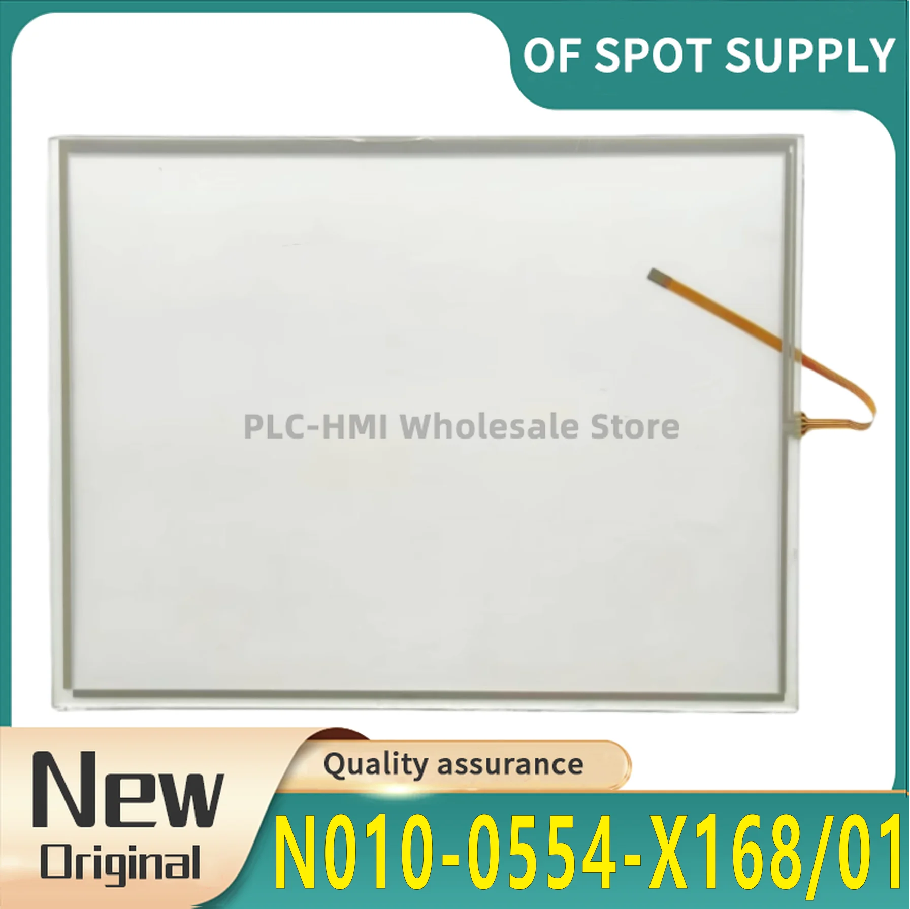 Новое сенсорное стекло N010-0554-X168/01, 15 дюймов, для обслуживания панелей машин.