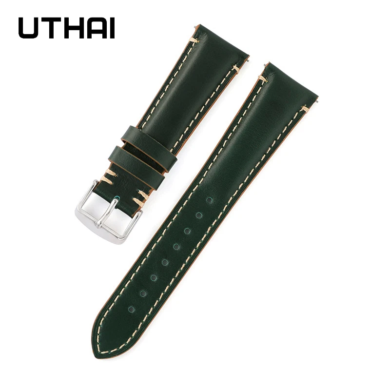 UTHAI Z100 strap 20mm 22mm 24mm watch accessories high quality watchband for huawei watch samsung watch strap