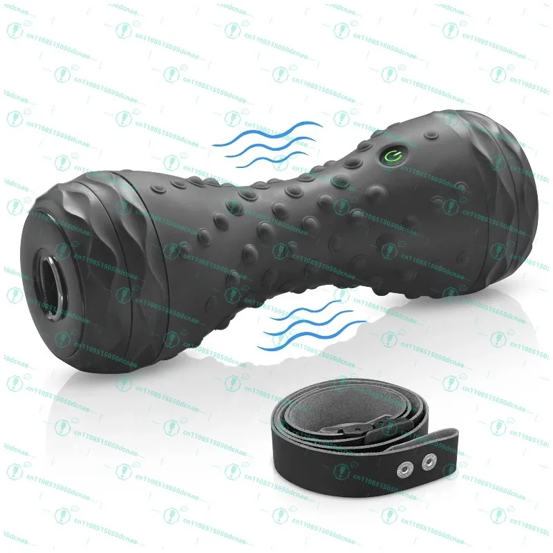 Large vibrating foam roller for deep tissue massage