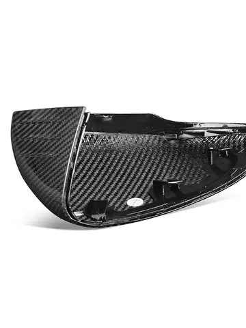 메르세데스 벤츠 W177 W118 2019-IN OEM 스타일용 실제 건식 탄소 섬유 백미러 사이드 미러 커버