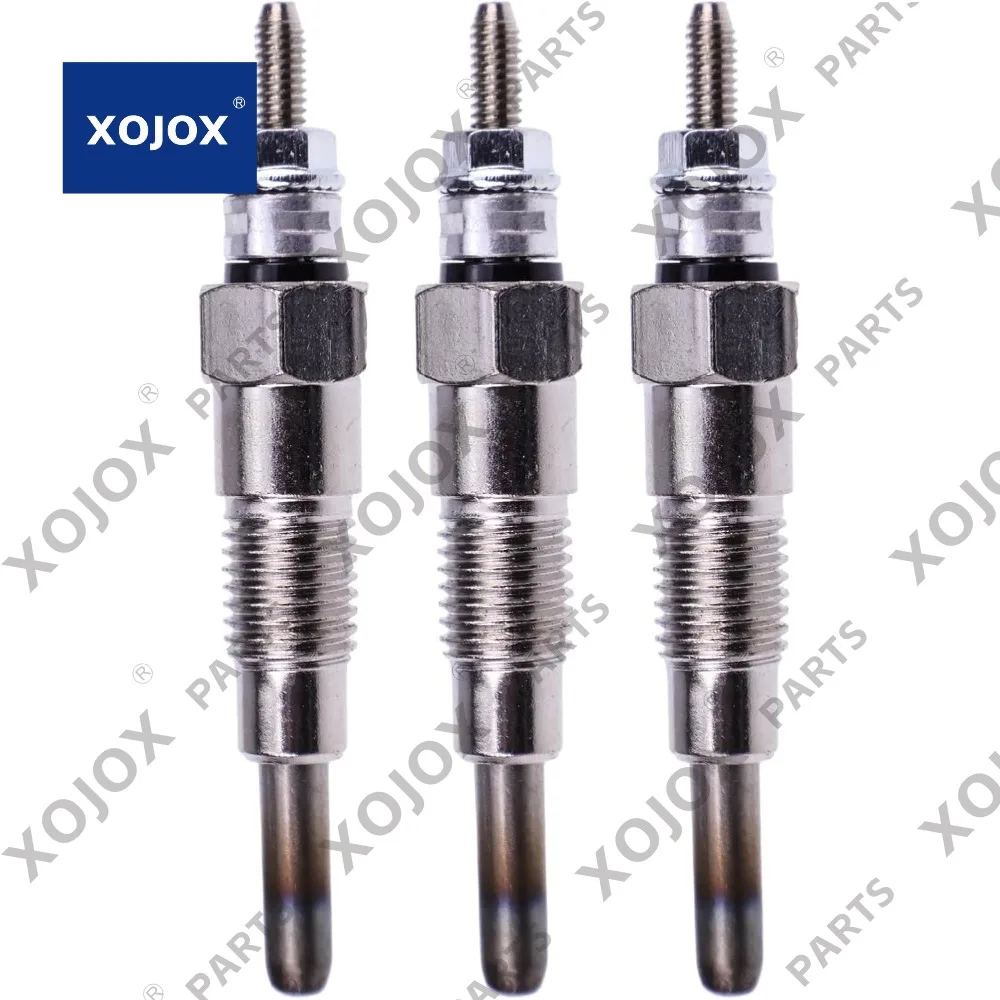

xojox ZTUOAUMA 3X Glow Plug M87919 AT110814 6101-8321-00 for John Deere 6X4 4X2 330 332 430 455 655 755 855 F915 F925 F935 X495