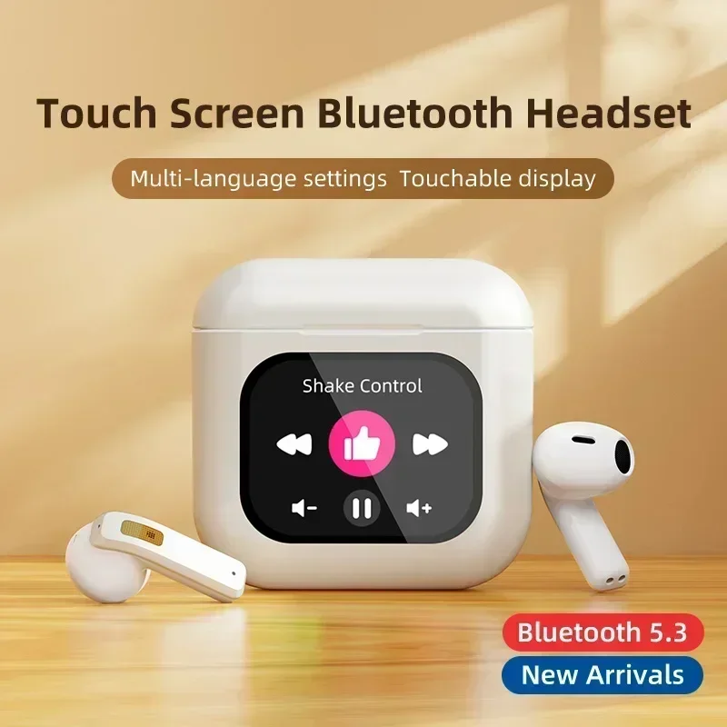 

Screen Touch Bluetooth Earphone APP Message Reminder Dialing Video Switching Incoming Call Answering Report Name MP3