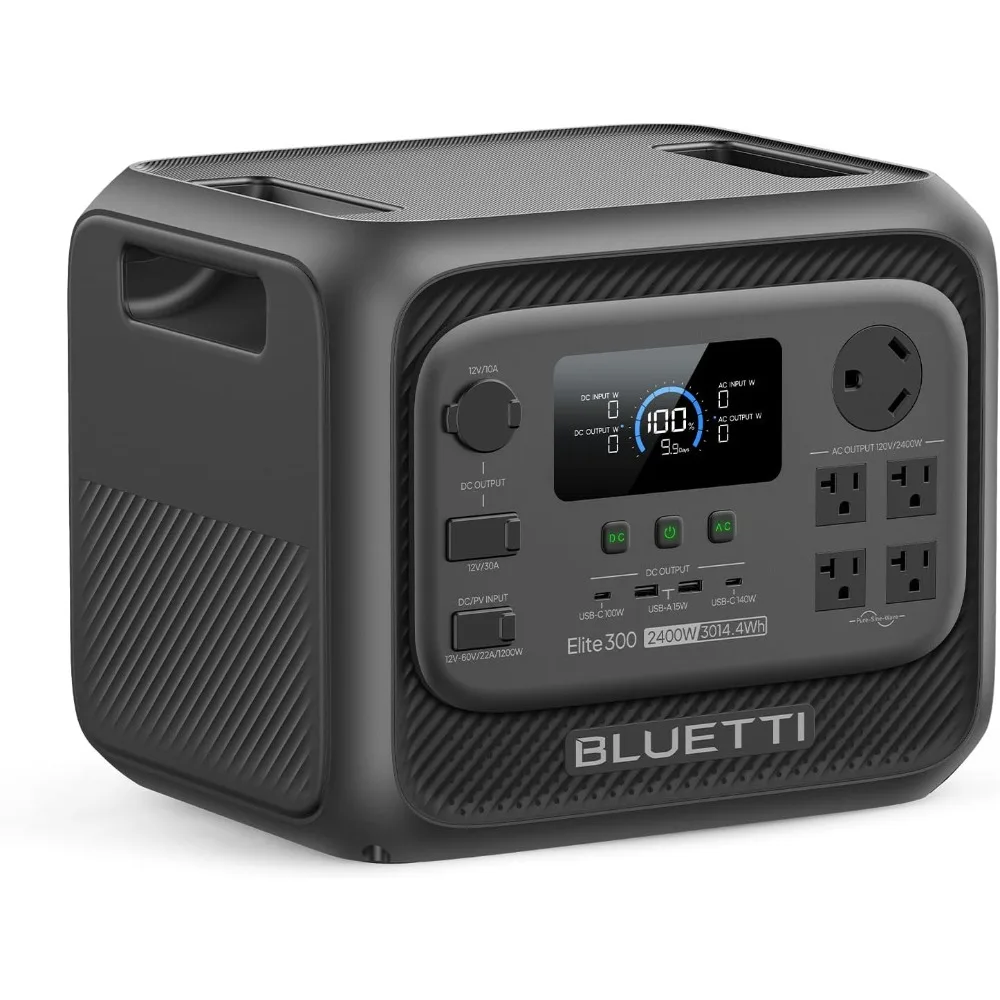 Elite 300 Portable Power Station for RV and Home Backup 3014.4Wh