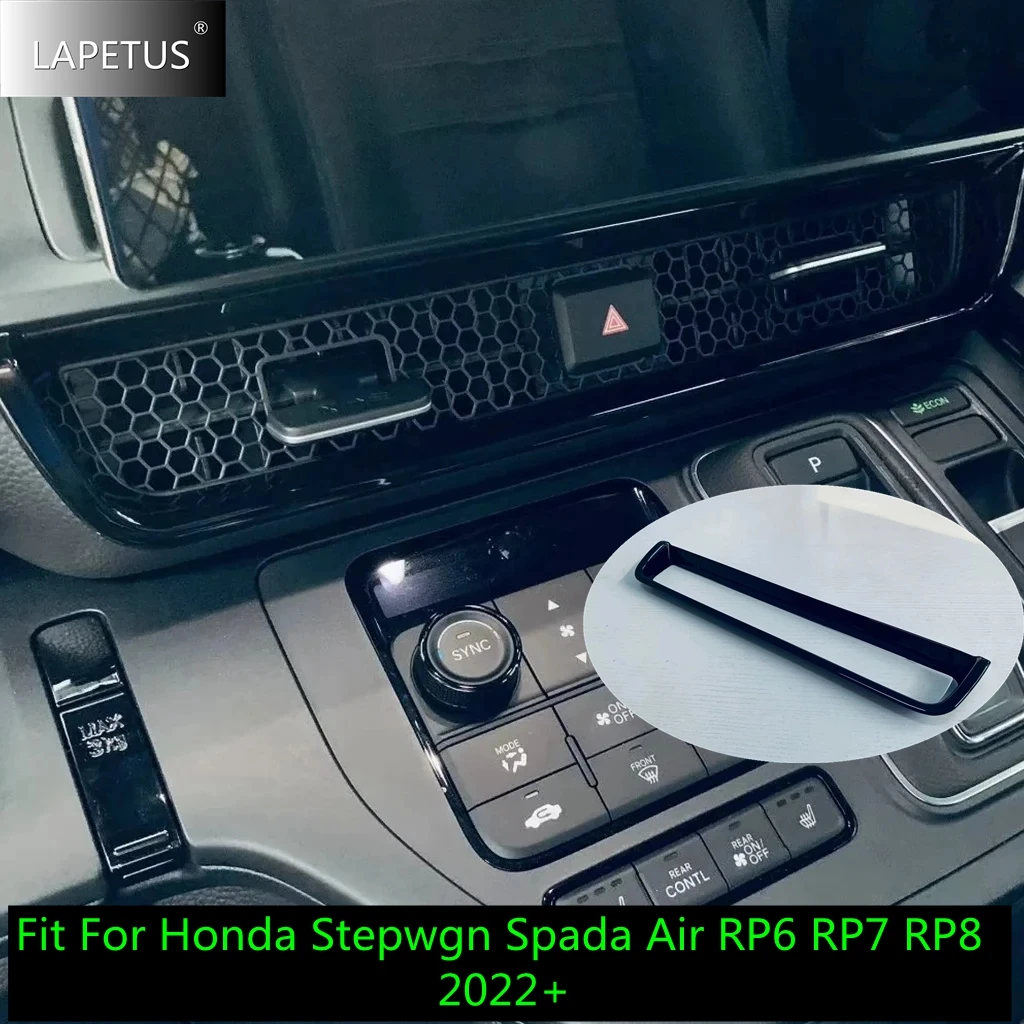 

For Honda Stepwgn Spada Air RP6 RP7 RP8 2022 - 2024 Accessories Center Air Conditioning AC Outlet Vent Frame Cover Trim Interior