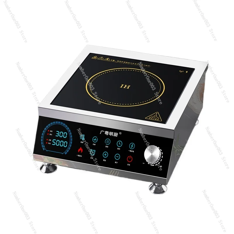 High-power Induction Cooker Household Multi-functional Wok New Flat Commercial Concave Electric Frying Cooker