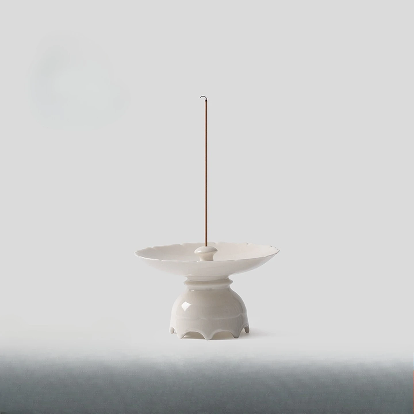 Incense Burner Ash Tray Holder for Stick Incense Zen Tea Room Decor with Lucky Design