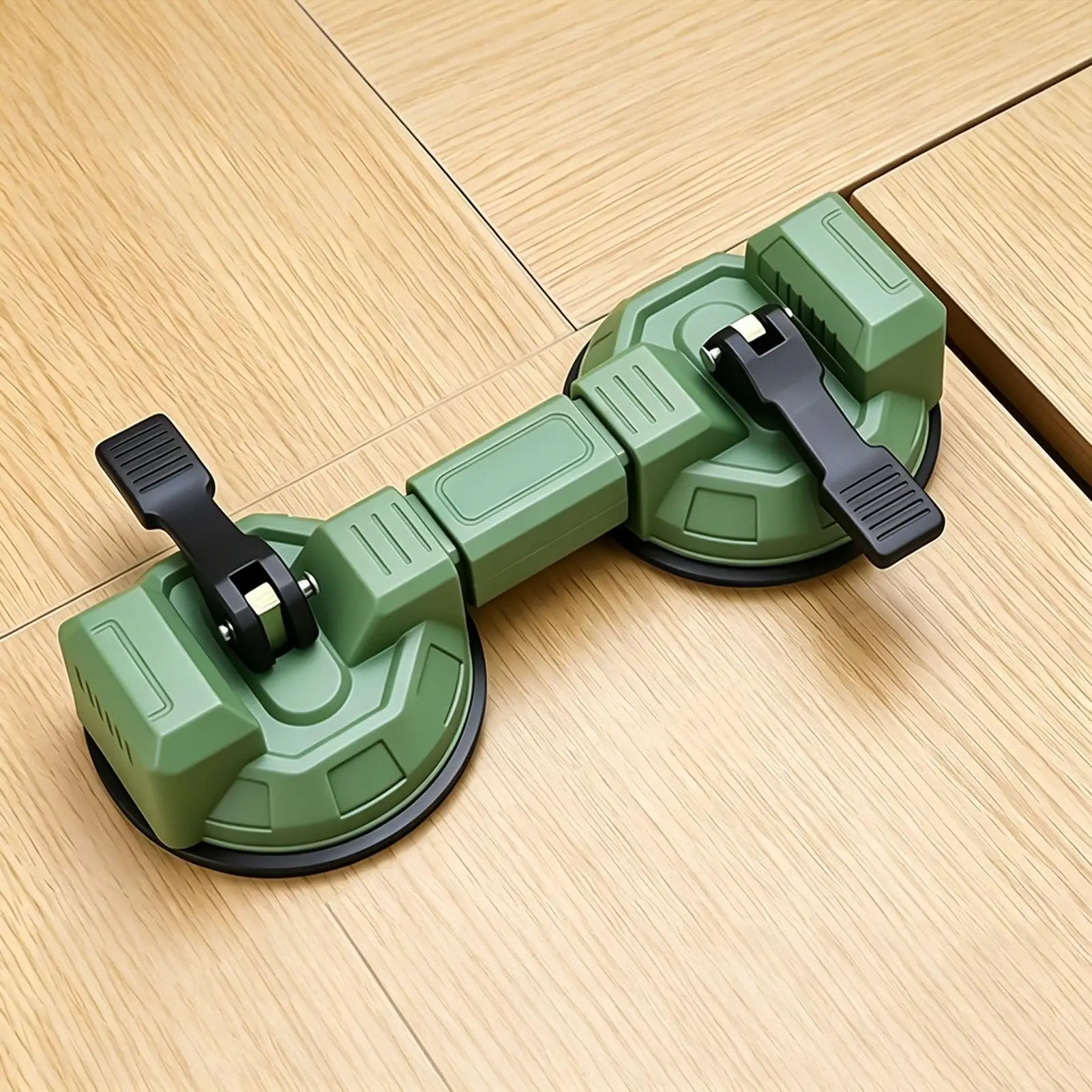 Floor Gap Fixer Tool Adjustable Heavy-Duty Rotating Puller Wood Floor Gap Crevice Grabber for Laminate Hardwood Tile Indoor