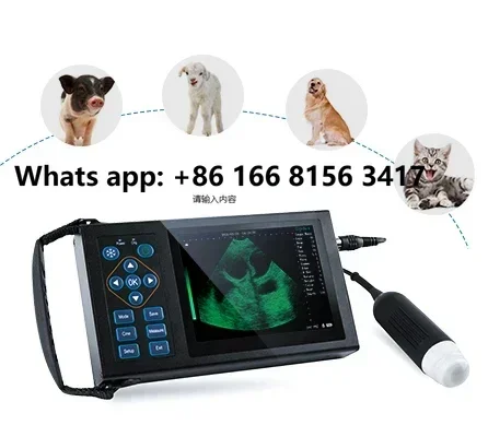 

Handheld Sheep Cattle Pig Pre-gn-ancy Scanner Portable Animal Veterinary Use Ultrasound Machine Vet